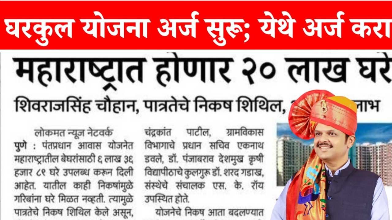 Gharkul scheme Online Apply 2025